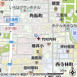 奈良県奈良市椿井町41周辺の地図