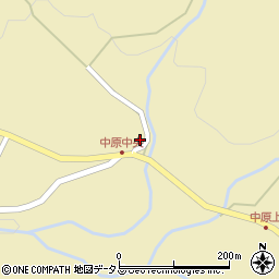 広島県山県郡北広島町中原346周辺の地図