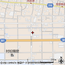 静岡県浜松市中央区馬郡町4458周辺の地図