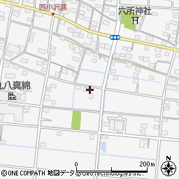 静岡県浜松市中央区小沢渡町1602周辺の地図