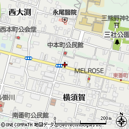 コスモ大須賀ＳＳ周辺の地図