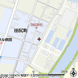 静岡県浜松市中央区田尻町21周辺の地図