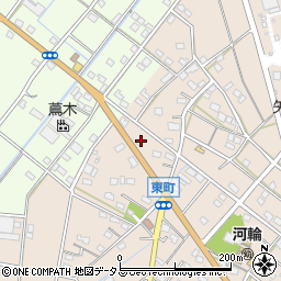 静岡県浜松市中央区東町56周辺の地図