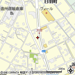 静岡県浜松市中央区白羽町657周辺の地図