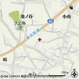 愛知県豊橋市小島町池ノ谷周辺の地図