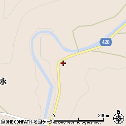 広島県府中市上下町井永812周辺の地図
