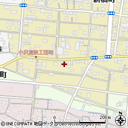 静岡県浜松市中央区新橋町1837周辺の地図