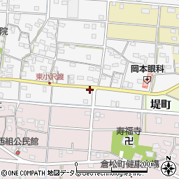 静岡県浜松市中央区小沢渡町712周辺の地図