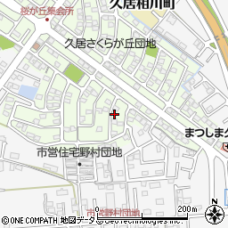 三重県津市久居桜が丘町1900-160周辺の地図