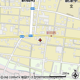 静岡県浜松市中央区新橋町1776周辺の地図