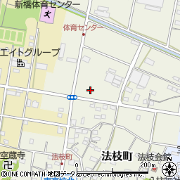 静岡県浜松市中央区法枝町391周辺の地図