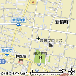 静岡県浜松市中央区新橋町1138周辺の地図