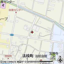 静岡県浜松市中央区法枝町333周辺の地図