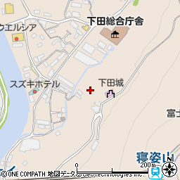 静岡県下田市中828-1周辺の地図