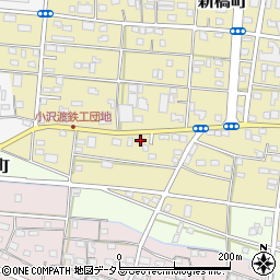 静岡県浜松市中央区新橋町1834周辺の地図