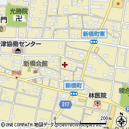 静岡県浜松市中央区新橋町1080周辺の地図