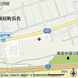 静岡県湖西市新居町浜名2843周辺の地図
