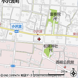 静岡県浜松市中央区小沢渡町773周辺の地図