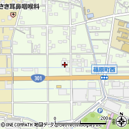 静岡県浜松市中央区篠原町20075周辺の地図