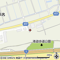 静岡県湖西市新居町浜名2897周辺の地図