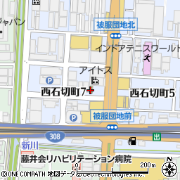 Ｕ－Ｓｅｌｅｃｔ東大阪周辺の地図