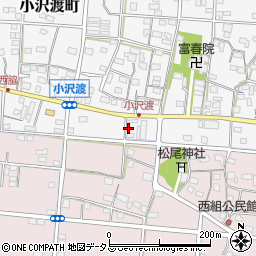 静岡県浜松市中央区小沢渡町779周辺の地図