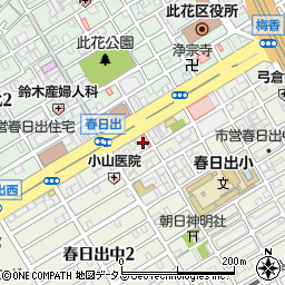 割烹濱寿司周辺の地図