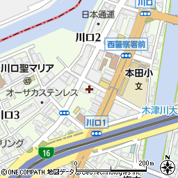 廃車らぶ大阪周辺の地図