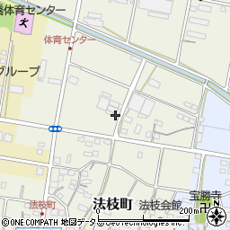 静岡県浜松市中央区法枝町336周辺の地図