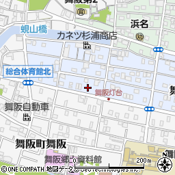 静岡県浜松市中央区舞阪町長十新田146周辺の地図