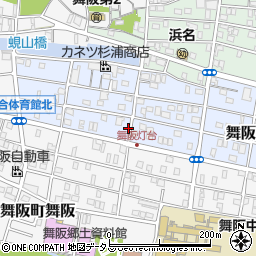 静岡県浜松市中央区舞阪町長十新田143周辺の地図