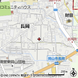 岡山県岡山市中区長岡518周辺の地図