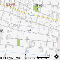 静岡県浜松市中央区小沢渡町1555周辺の地図