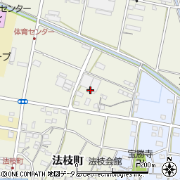 静岡県浜松市中央区法枝町332周辺の地図