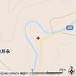 広島県府中市上下町井永814周辺の地図