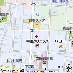 静岡県浜松市中央区下江町441周辺の地図