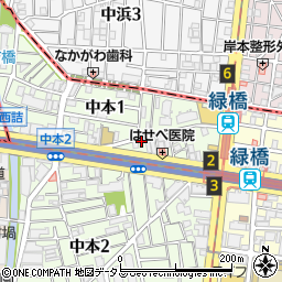 宇戸節子カイロプラクティック医院周辺の地図