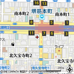 ＨＵＬＫ建設株式会社　大阪営業所周辺の地図