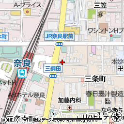 四季遊人 JR奈良駅前店周辺の地図