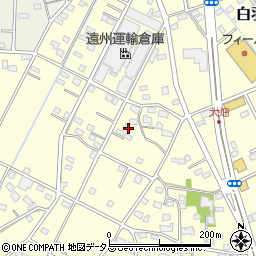 静岡県浜松市中央区白羽町421周辺の地図