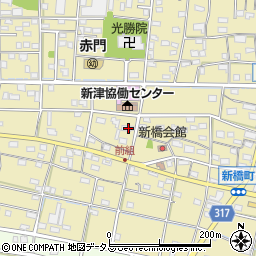 静岡県浜松市中央区新橋町907周辺の地図