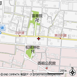 静岡県浜松市中央区小沢渡町756周辺の地図