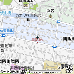 静岡県浜松市中央区舞阪町長十新田189周辺の地図