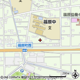 静岡県浜松市中央区篠原町20242周辺の地図