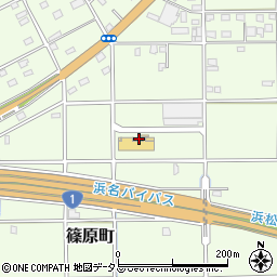 静岡県浜松市中央区篠原町21339周辺の地図