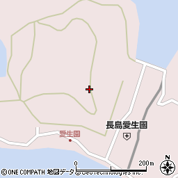 ゆうちょ銀行長島愛生園内出張所 ＡＴＭ周辺の地図