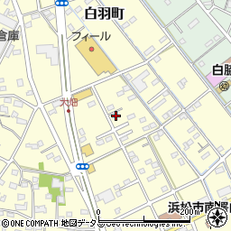 静岡県浜松市中央区白羽町477周辺の地図