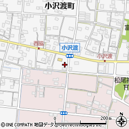 静岡県浜松市中央区小沢渡町802周辺の地図