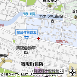 静岡県浜松市中央区舞阪町長十新田82周辺の地図