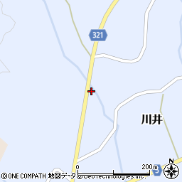 広島県山県郡北広島町川井272周辺の地図